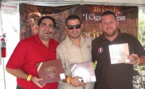 Oliva shows their special cigars for the RMCF.