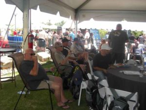 VIP Tent Relaxation